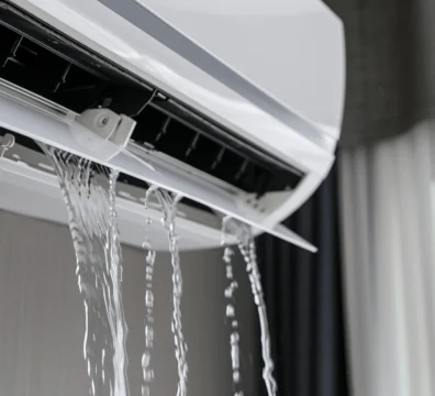 Aircon leaking water
